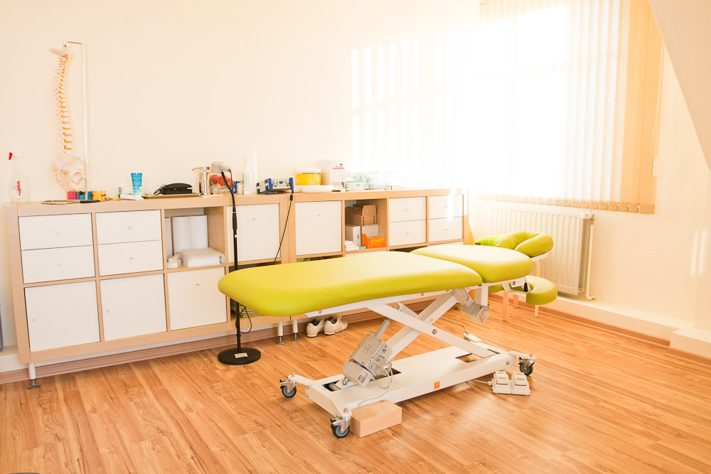 Behandlungsraum der Naturheilpraxis